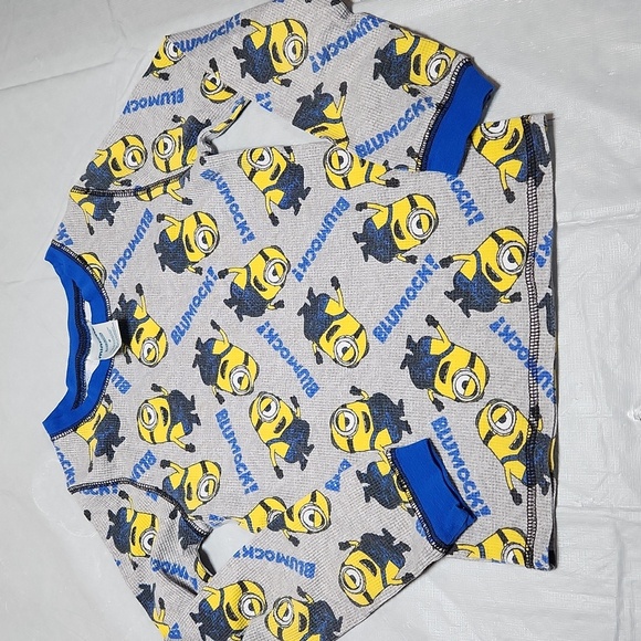 Kids Minions Pj Shirt - Picture 1 of 7